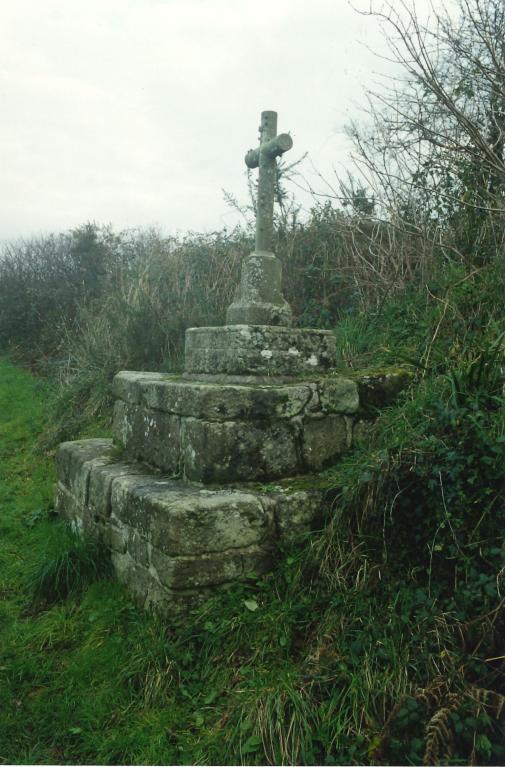 Croix de chemin dite "croix Pennamen" ou "croix de Saint-Chrysanthe" (Primelin)