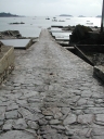 Quai et cale de l'ancien abri de sauvetage de Pors Even (Ploubazlanec)