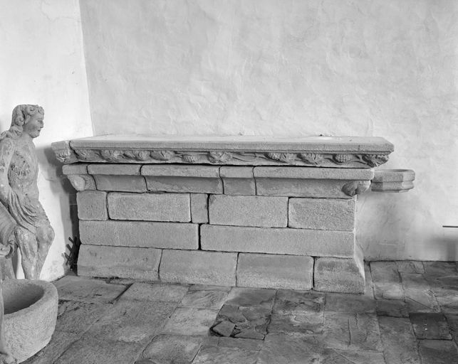 Autel secondaire 1, chapelle Saint-Maudé (La Croix-Helléan)