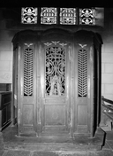 Confessionnal (2), église paroissiale Saint-Sixte (Limerzel)