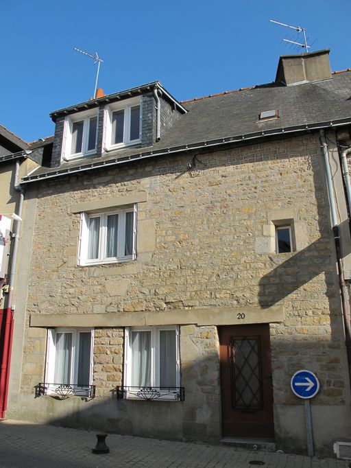 Maison, 20 rue de la Fontaine (Vannes)