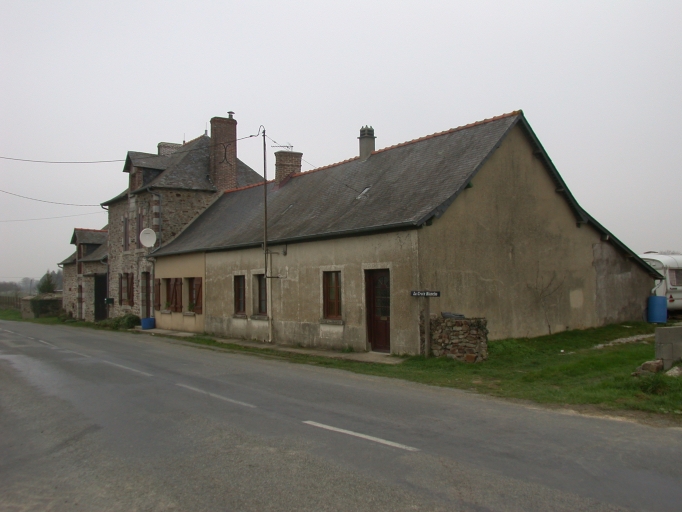 Auberge (?), la Croix Blanche (Drouges)