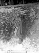 Groupe sculpté (petite nature), dit saint Joseph et l'Enfant Jésus, chapelle Notre-Dame-de-la-Consolation (Gourin)