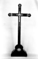 Croix-reliquaire, église paroissiale Saint-Barthélemy (Thourie)