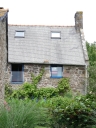 Alignement de deux maisons, le Val-ès-Bouillis (Saint-Jouan-des-Guérets)
