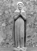 Statue (d'applique, petite nature) : sainte Elisabeth, chapelle Notre-Dame (Ploërdut)