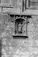 Statue (statuette, d'applique) : Vierge, église Paroissiale Notre-Dame (Kergrist-Moëlou)
