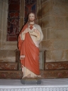 Ensemble de 2 statues : Sacré-Coeur ; Immaculée Conception