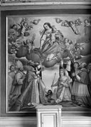 Tableau : la Donation du Rosaire et le voeu de Louis XIII, église paroissiale Saint-Pierre, Saint-Paul (Neulliac)