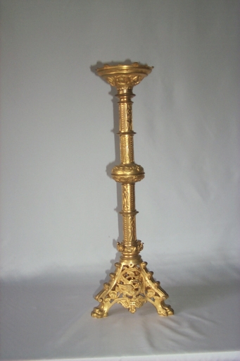 Paire de chandeliers d'autel