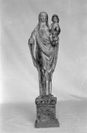 Statue (statuette) : Vierge à l'Enfant (1), église paroissiale Saint-Nicaise (Saint-Nic)