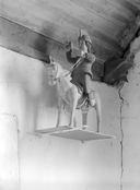Statue : saint Georges (2), chapelle Saint Georges (Lanvénégen)