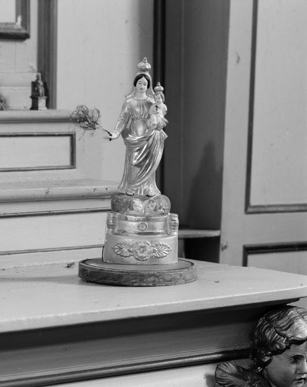 Statue (statuette) : Vierge à l'enfant (2), chapelle Notre-Dame de Béléan-ou-de-Bethléem (Ploeren)