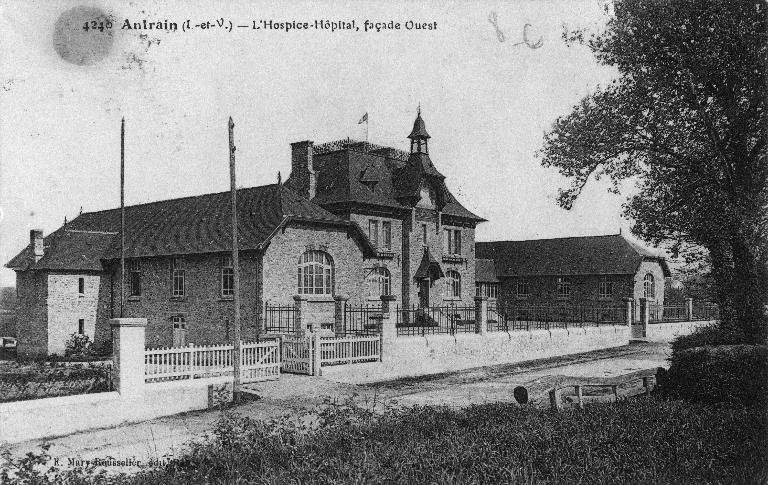 Hôpital, 9 rue de Fougères (Antrain fusionnée en Val-Couesnon en 2019)
