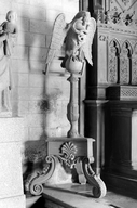Lutrin, style Louis XV, église Paroissiale Saint Germain (Glomel)