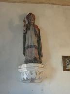 Statue : Saint Claude, chapelle Saint-Julien, le Bois du Gué (Saint-Servant-sur-Oust)
