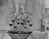 Chandelier (2), chapelle Saint-Michel de Brangolo (Theix fusionnée en Theix-Noyalo en 2016)