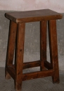 Série de 10 tabourets d'église