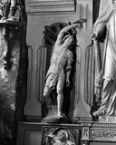 Statue (petite nature, d'applique) : saint Sébastien, église paroissiale Sainte-Agnès (Tréfumel)