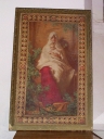 Tableau ; cadre : Vierge à l'Enfant, Ropenard (Maure-de-Bretagne fusionnée en Val d'Anast en 2017)
