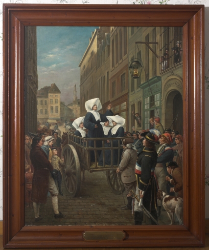 Tableau : Les soeurs de la Charité