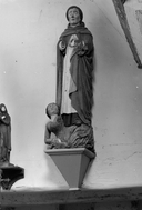 Statue (petite nature), dit Saint Laurent, chapelle Notre-Dame, Saint-Laurent, chapelle frairienne, le Perchot (Saint-Senoux)