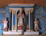 Groupe sculpté : Saint Cornély