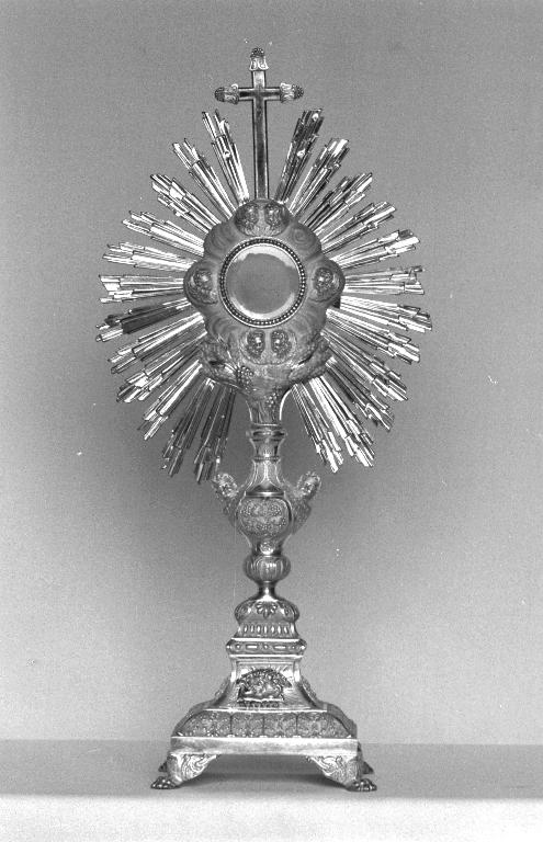 Ostensoir, église paroissiale Saint-Coulitz (Saint-Coulitz)