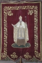 Bannière de procession : Assomption, Saint Martin