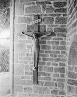 Croix : Christ en croix, chapelle Notre-Dame-de-Vérité (Caudan)