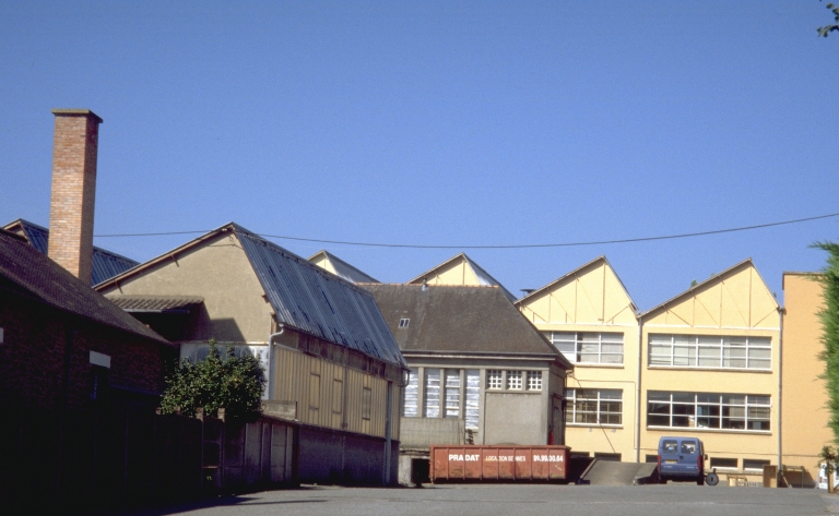 Usine de chaussures Bienfay, Boursier et Martin, puis J.-B. Martin, 47 boulevard Edmond Roussin (Fougères)