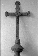 Croix de procession n° 2, église paroissiale Saint-Malo (Locmalo)