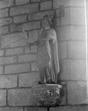 Statue (d'applique, petite nature) : saint Louis, chapelle de la Trinité (Plozévet)