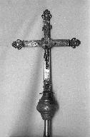 Croix de procession, église Saint-Étienne (Saint-Abraham)