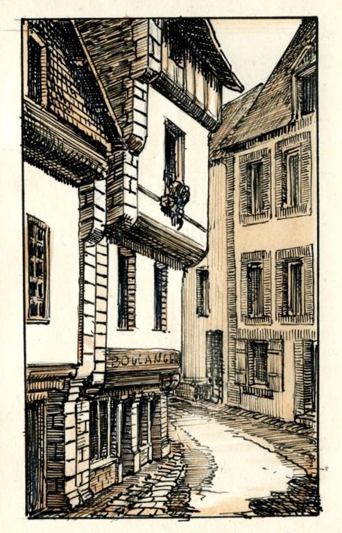 Maison, 56-58 rue du Château (Auray)