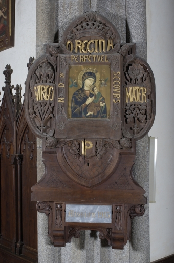 Panneau de dévotion : Notre-Dame du Perpétuel Secours