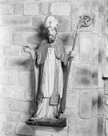 Statue (petite nature) : saint Charles, chapelle de pèlerinage Notre-Dame-de-Kergornet (Gestel)