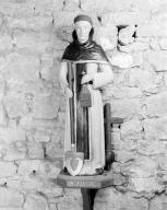 Statue (petite nature) : saint Fiacre (n° 2), chapelle Saint-Fiacre (Guidel)