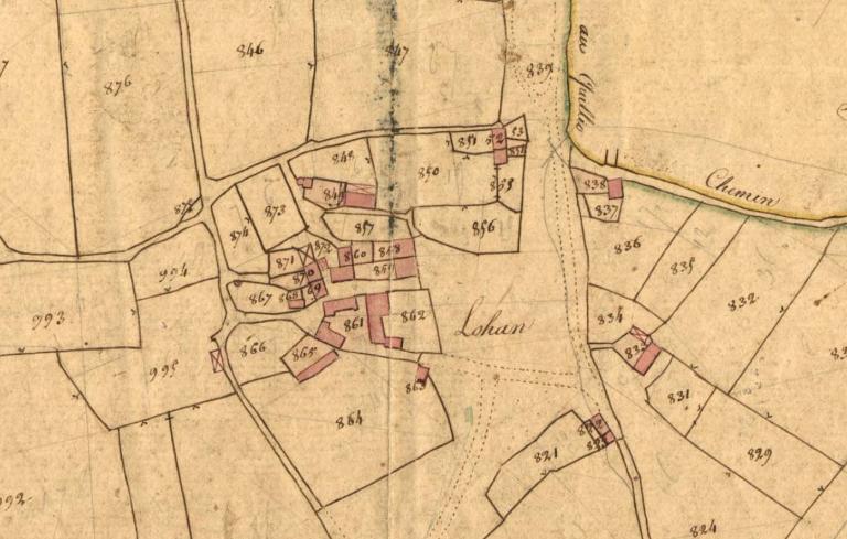 Maison de marchand de toiles n°1, Lohan (Le Quillio)