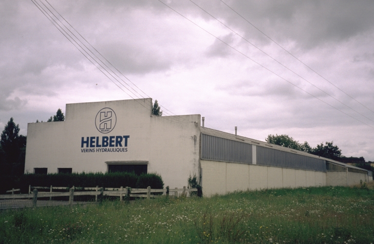 Usine de construction mécanique Helbert, R.D. 777, près du Pavillon (Janzé)