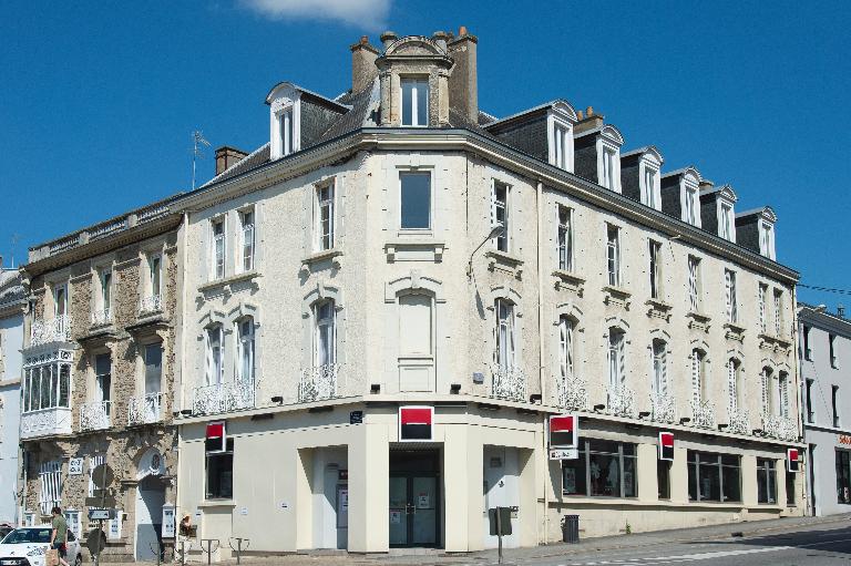 Immeuble, 25 rue Thiers ; place de la République (Vannes)