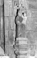Statue (petite nature) : Vierge à l'Enfant (3), chapelle des soeurs (Bulat-Pestivien)