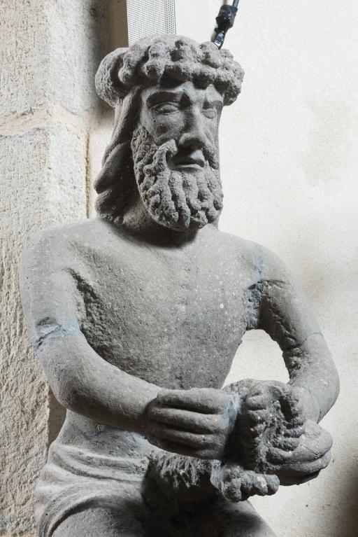 Statue : Christ aux liens, Eglise Saint-Méen (Ploéven)