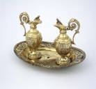 Paire de burettes et plateau 2