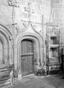 Vantail, église paroissiale de la Trinité (Langonnet)