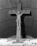 Croix : Christ en croix, chapelle Saint-André (Plogoff)