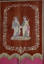 Bannière de procession : Saint Crépin, Saint Crépinien, Assomption