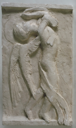 Demi-relief : Ange en vol