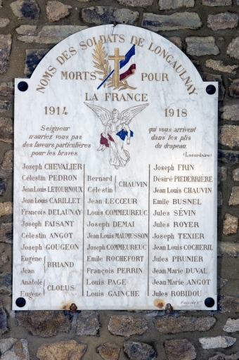 Tableau commémoratif des morts