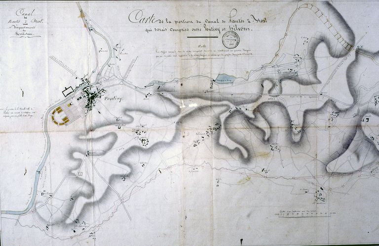 Site écluse de Kervers, n° 106, le Four à chaux (Pontivy)